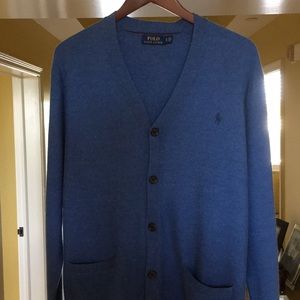 Polo by Ralph Lauren Cardigan sweater XL MINT !